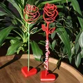 Đế cắm hoa hồng Valentine - Thumbnail 1