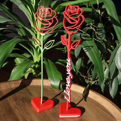 Đế cắm hoa hồng Valentine