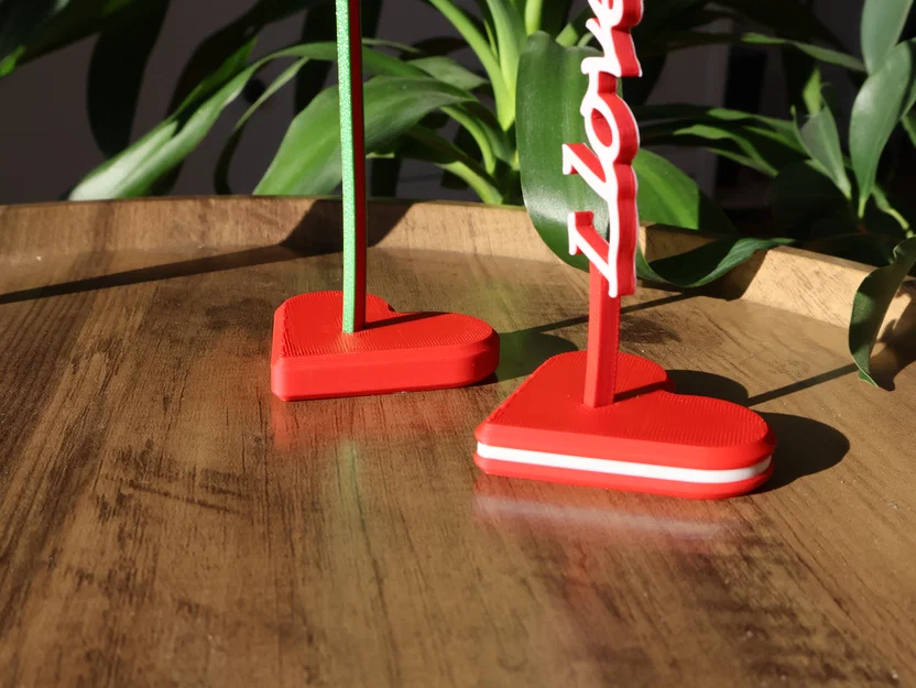 Đế cắm hoa hồng Valentine - Image 3