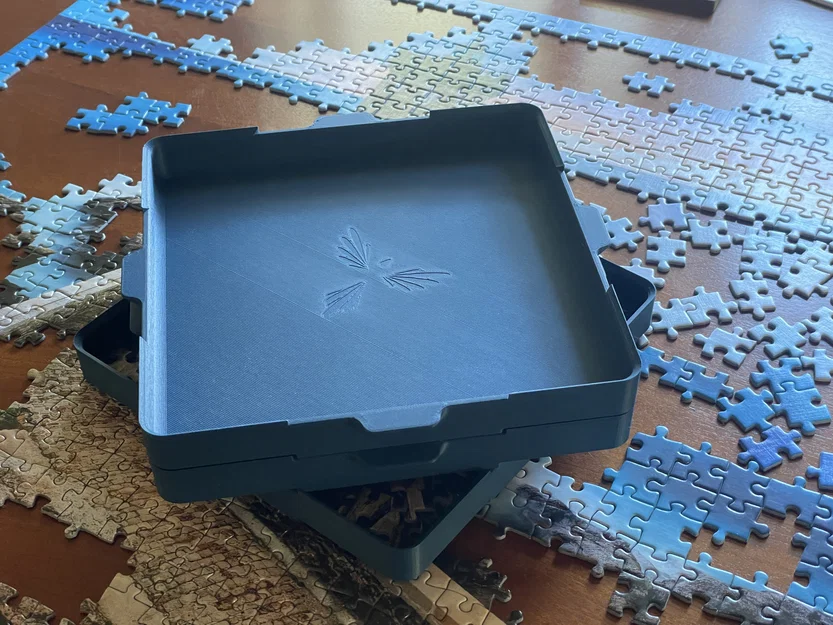 Khay Phân Loại Mảnh Ghép Tranh Xếp Hình Có Thể Xếp Chồng - Image 2