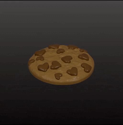 Bánh quy với vụn sô-cô-la hình trái tim - Image 2