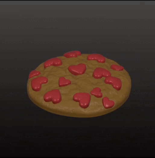 Bánh quy với vụn sô-cô-la hình trái tim - Image 3