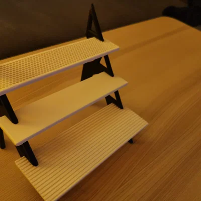 Kệ Trưng Bày 3-trong-1 - Phiên Bản Tối Giản Tiết Kiệm Nhựa