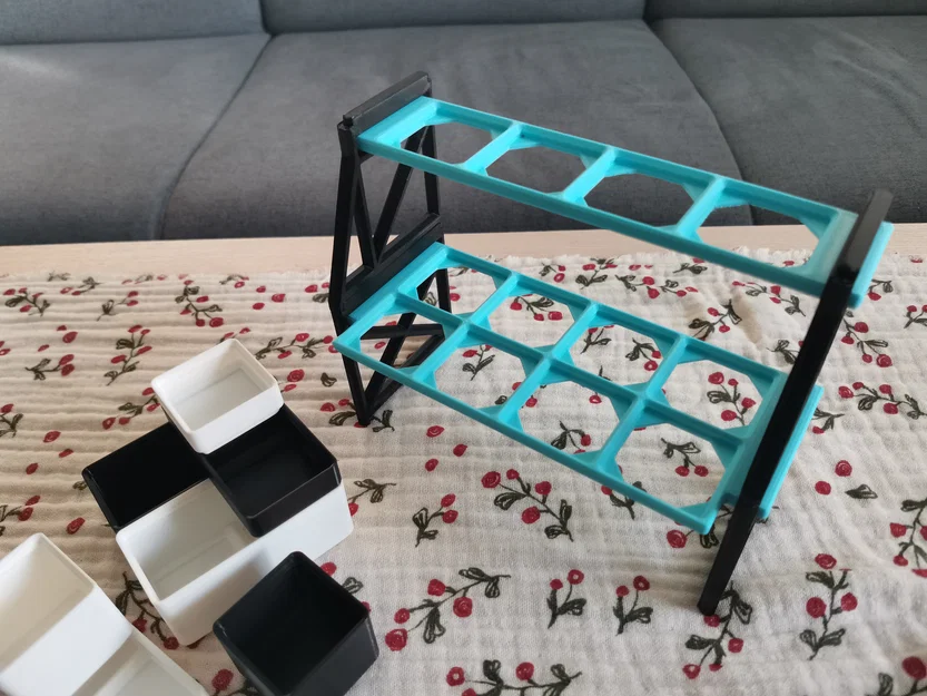 Hệ thống kệ trưng bày xếp chồng (Tương thích Gridfinity) - Image 4