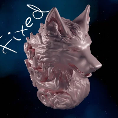 Wolf Decor Fixed Version - Mô hình trang trí Sói