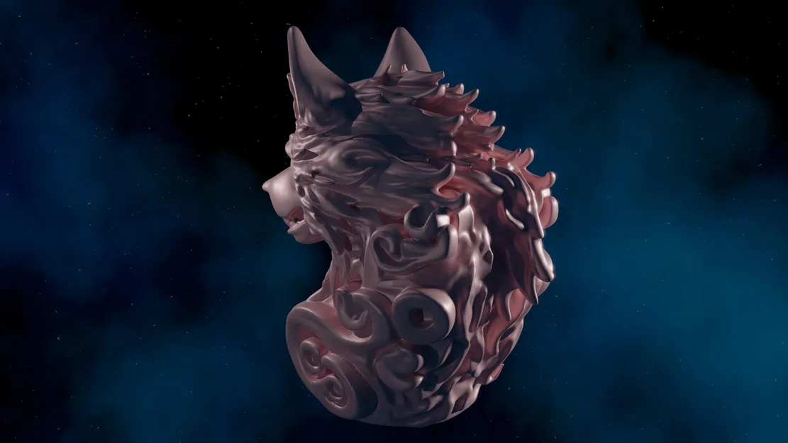 Wolf Decor Fixed Version - Mô hình trang trí Sói - Image 2