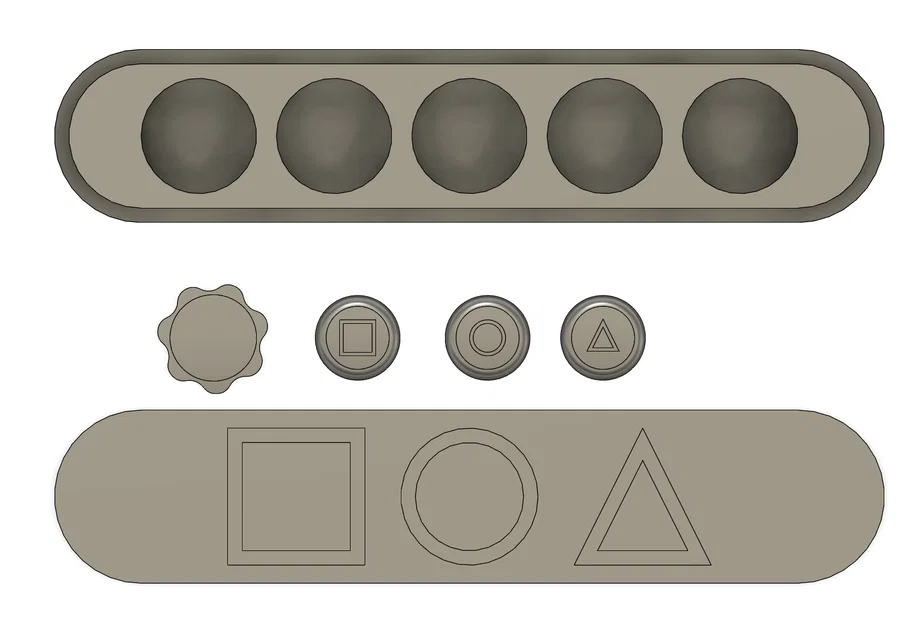 Bộ đồ chơi Gonggi truyền thống Hàn Quốc phiên bản in 3D cực chất - Image 1