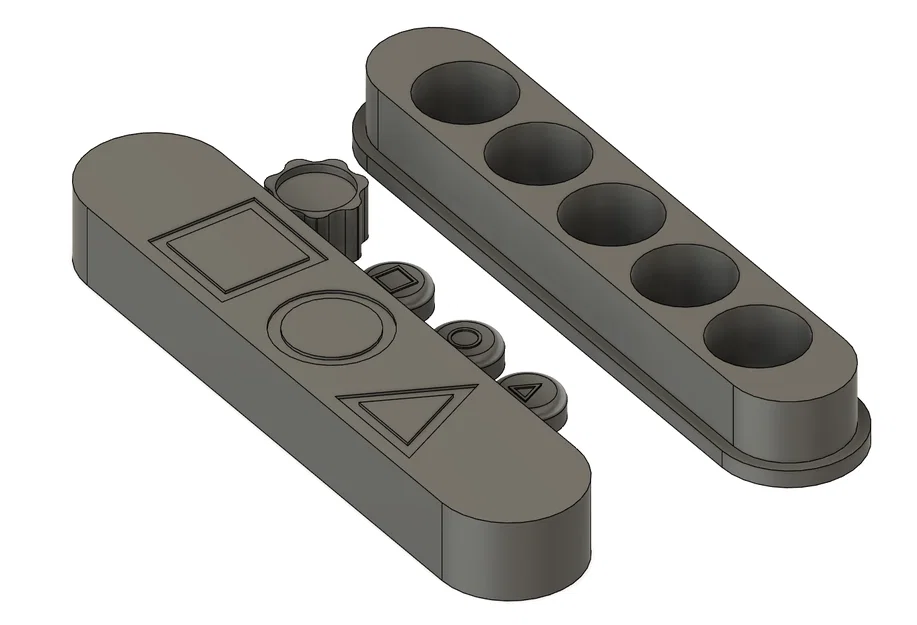 Bộ đồ chơi Gonggi truyền thống Hàn Quốc phiên bản in 3D cực chất - Image 2