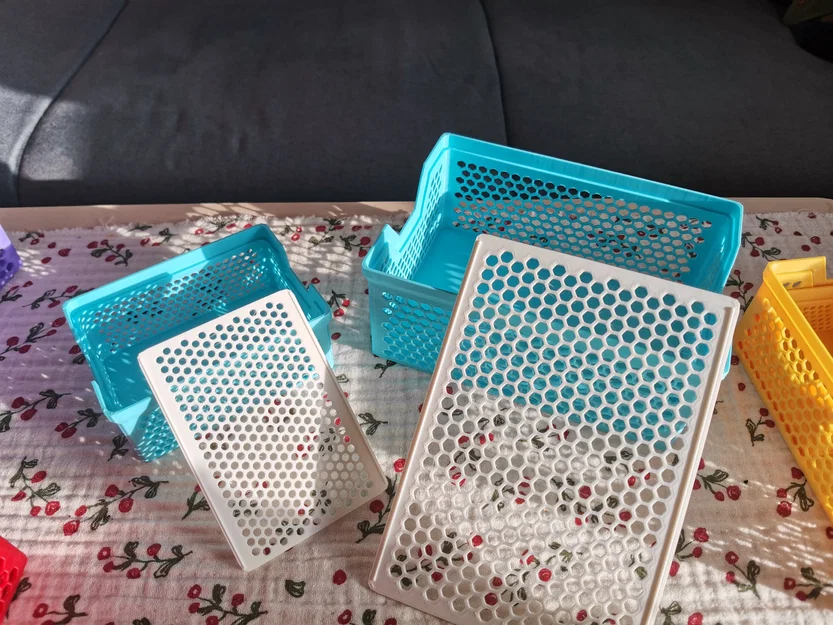 Bộ sưu tập giỏ lưu trữ xếp chồng (10 kích thước) - Image 4