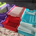 Bộ sưu tập giỏ lưu trữ xếp chồng (10 kích thước) - Thumbnail 5