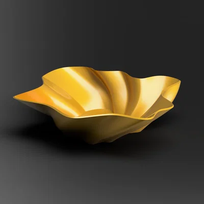 Tô đựng trái cây hình cánh hoa 3D sang trọng cho nhà bếp
