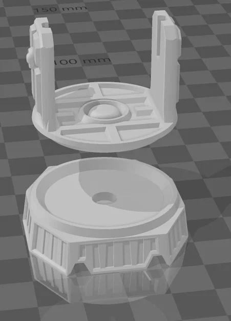 Pháo hạng nặng có nam châm | Warhammer 40k & Game bàn cờ SciFi - Image 2