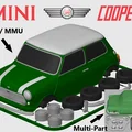 Mini Cooper Kit Card - Mô hình xe Mini cổ điển - Thumbnail 1