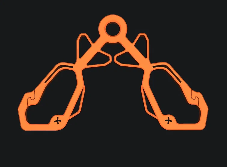 Móc Treo Giày Đa Năng Dùng Carabiner Cho Ba Lô - Mẫu #0163 - Image 7