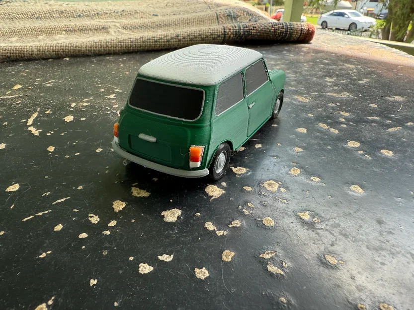 Mini Cooper Kit Card - Mô hình xe Mini cổ điển - Image 4