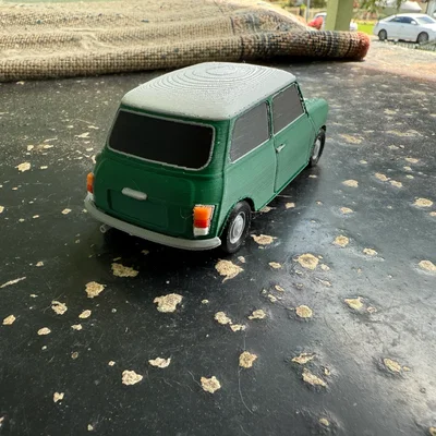 Mini Cooper Kit Card - Mô hình xe Mini cổ điển