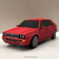 Mô hình Kit Card Lancia Delta HF Integrale Evoluzione 2 (Tỷ lệ 1:24) - Thumbnail 3