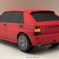 Mô hình Kit Card Lancia Delta HF Integrale Evoluzione 2 (Tỷ lệ 1:24) - Thumbnail 5