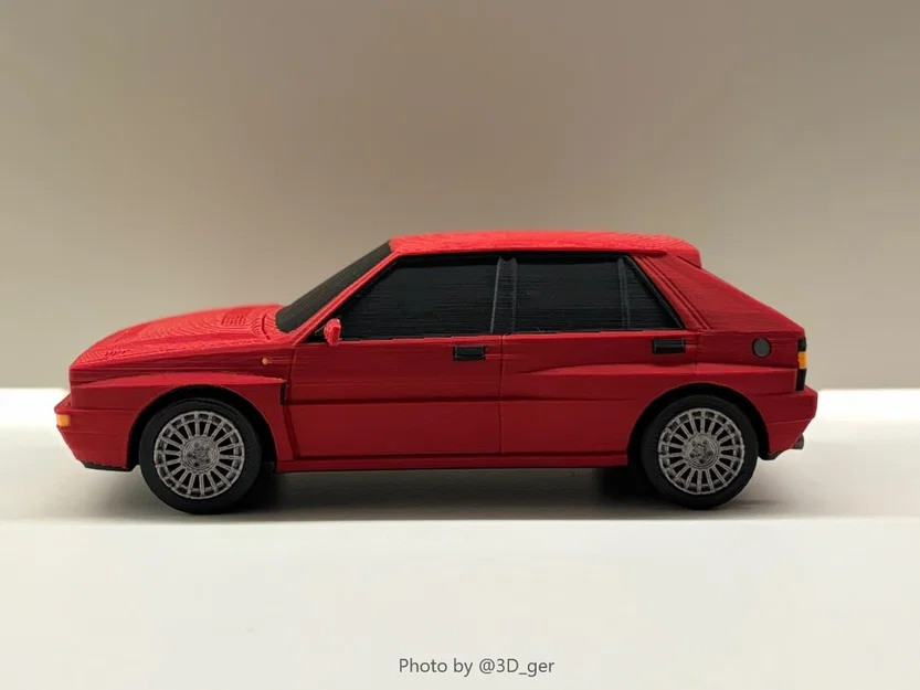 Mô hình Kit Card Lancia Delta HF Integrale Evoluzione 2 (Tỷ lệ 1:24) - Image 6