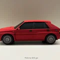 Mô hình Kit Card Lancia Delta HF Integrale Evoluzione 2 (Tỷ lệ 1:24) - Thumbnail 6
