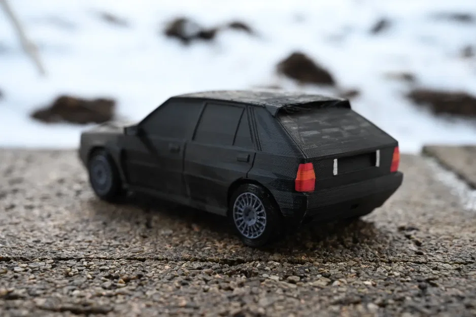 Mô hình Kit Card Lancia Delta HF Integrale Evoluzione 2 (Tỷ lệ 1:24) - Image 8