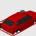 Mô hình Kit Card Lancia Delta HF Integrale Evoluzione 2 (Tỷ lệ 1:24) - Thumbnail 10