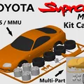 Toyota Supra MK4 Kit Card - Mô hình lắp ráp độc đáo - Thumbnail 1