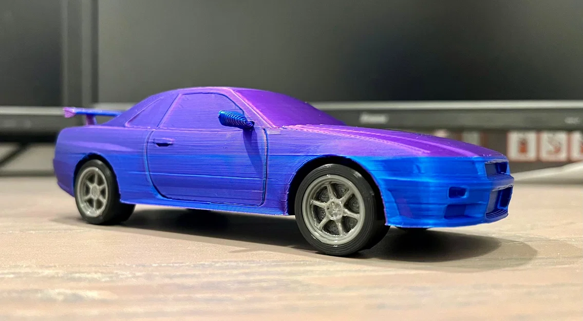 Nissan Skyline GTR R34 Kit Card - Mô hình lắp ráp dạng thẻ độc đáo - Image 11