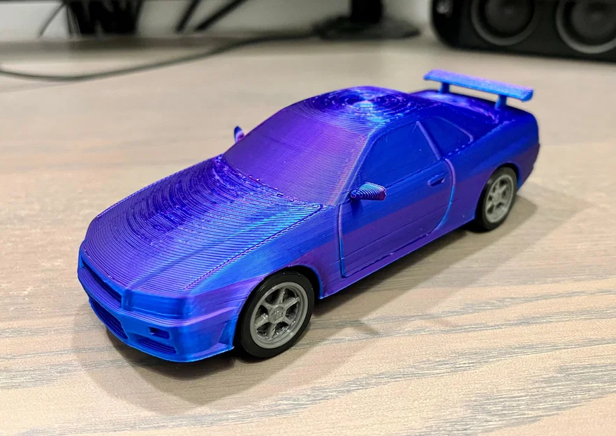 Nissan Skyline GTR R34 Kit Card - Mô hình lắp ráp dạng thẻ độc đáo - Image 13