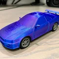 Nissan Skyline GTR R34 Kit Card - Mô hình lắp ráp dạng thẻ độc đáo - Thumbnail 13