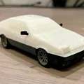 Mô hình Kit Card Toyota Sprinter Trueno (AE86 huyền thoại trong Initial D) - Thumbnail 9