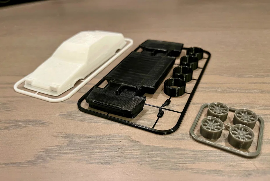 Mô hình Kit Card Toyota Sprinter Trueno (AE86 huyền thoại trong Initial D) - Image 10