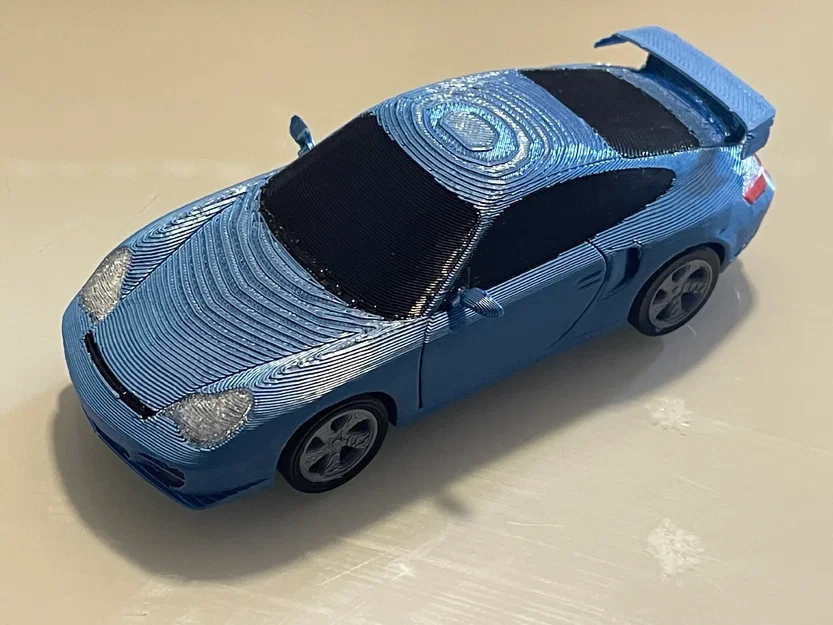 Mô hình Kit Card Porsche 911 (996) GT2 (tỷ lệ 1:24) - Image 2