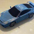 Mô hình Kit Card Porsche 911 (996) GT2 (tỷ lệ 1:24) - Thumbnail 2