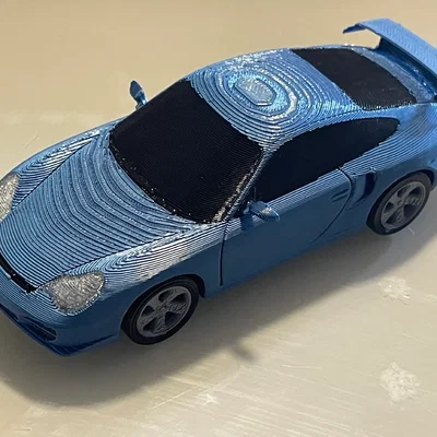 Mô hình Kit Card Porsche 911 (996) GT2 (tỷ lệ 1:24)