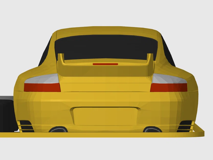 Mô hình Kit Card Porsche 911 (996) GT2 (tỷ lệ 1:24) - Image 6