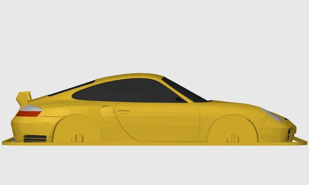 Mô hình Kit Card Porsche 911 (996) GT2 (tỷ lệ 1:24) - Image 7