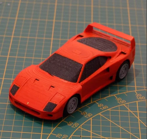 Mô hình Ferrari F40 Kit Card - Image 2
