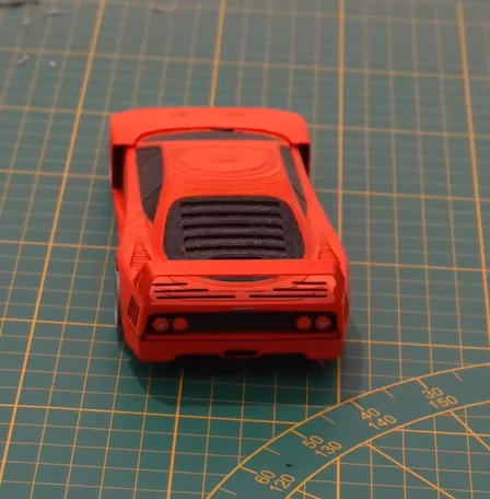 Mô hình Ferrari F40 Kit Card - Image 3