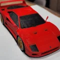 Mô hình Ferrari F40 Kit Card - Thumbnail 4