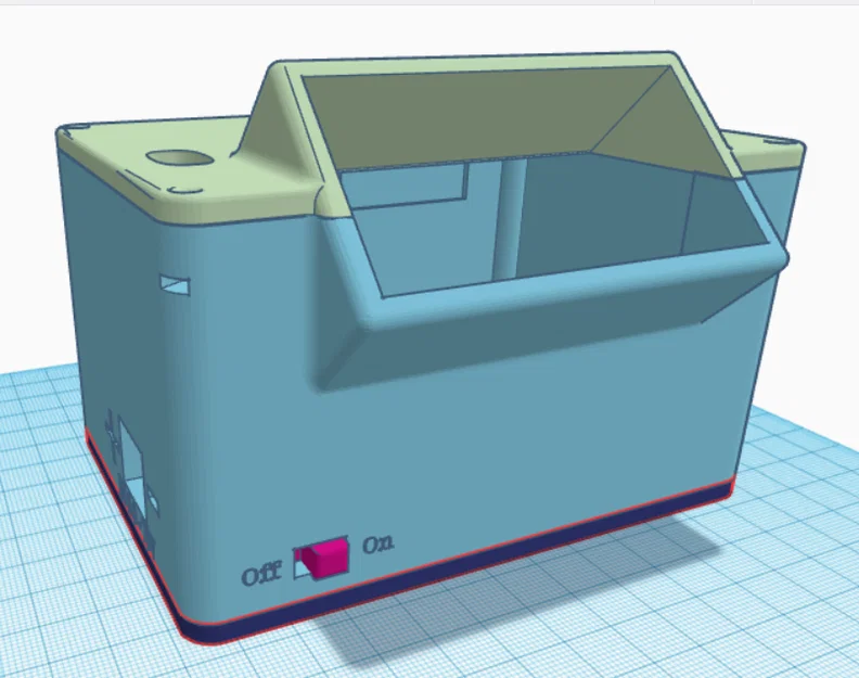 Mẫu vỏ case cho bộ nguồn DC-DC XY-6020L V4 - Image 1