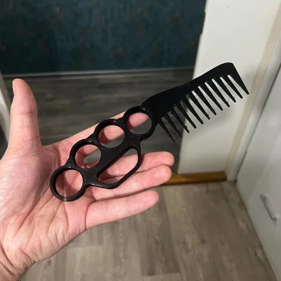 Lược chải tóc Tacticool Knuckles thiết kế độc lạ in 3D