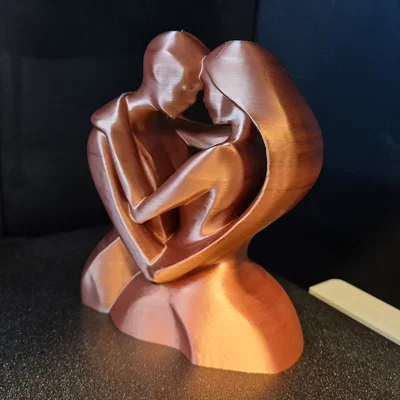 Tượng điêu khắc đôi tình nhân lãng mạn - Món quà Valentine ý nghĩa