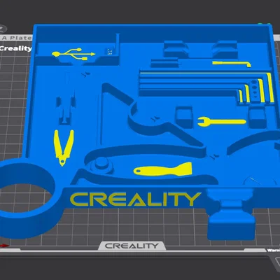 Khay Đựng Dụng Cụ Gọn Gàng Cho Máy In 3D Creality K1 và K1C
