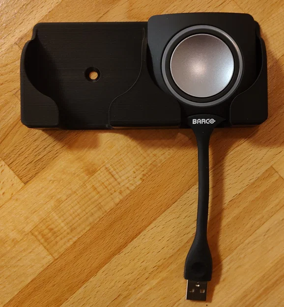 Giá treo tường cho nút bấm Barco Clickshare (1-3 thiết bị) - Image 1