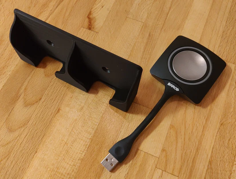 Giá treo tường cho nút bấm Barco Clickshare (1-3 thiết bị) - Image 2