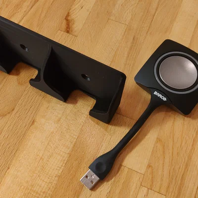 Giá treo tường cho nút bấm Barco Clickshare (1-3 thiết bị)