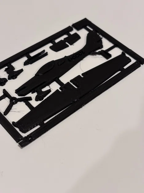 Mô hình máy bay lắp ráp Kit Card Plane độc đáo cho máy in 3D - Image 2