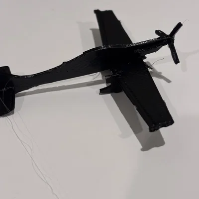 Mô hình máy bay lắp ráp Kit Card Plane độc đáo cho máy in 3D