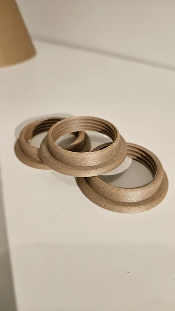 Vòng ren cố định đui đèn E27 (Lampring) - Image 2